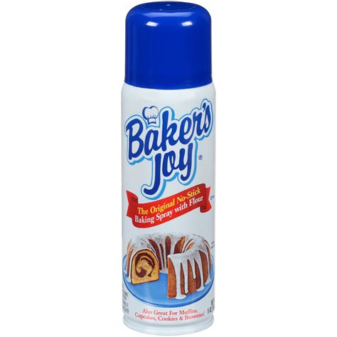 baker's joy spray with flour.